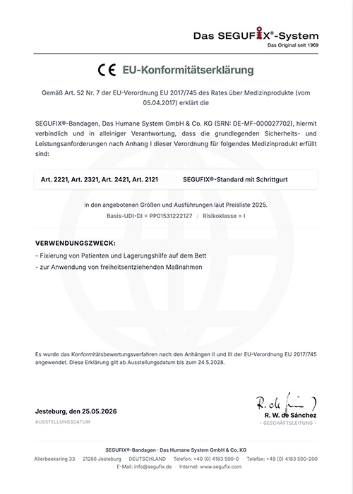 Konformitätserklärung